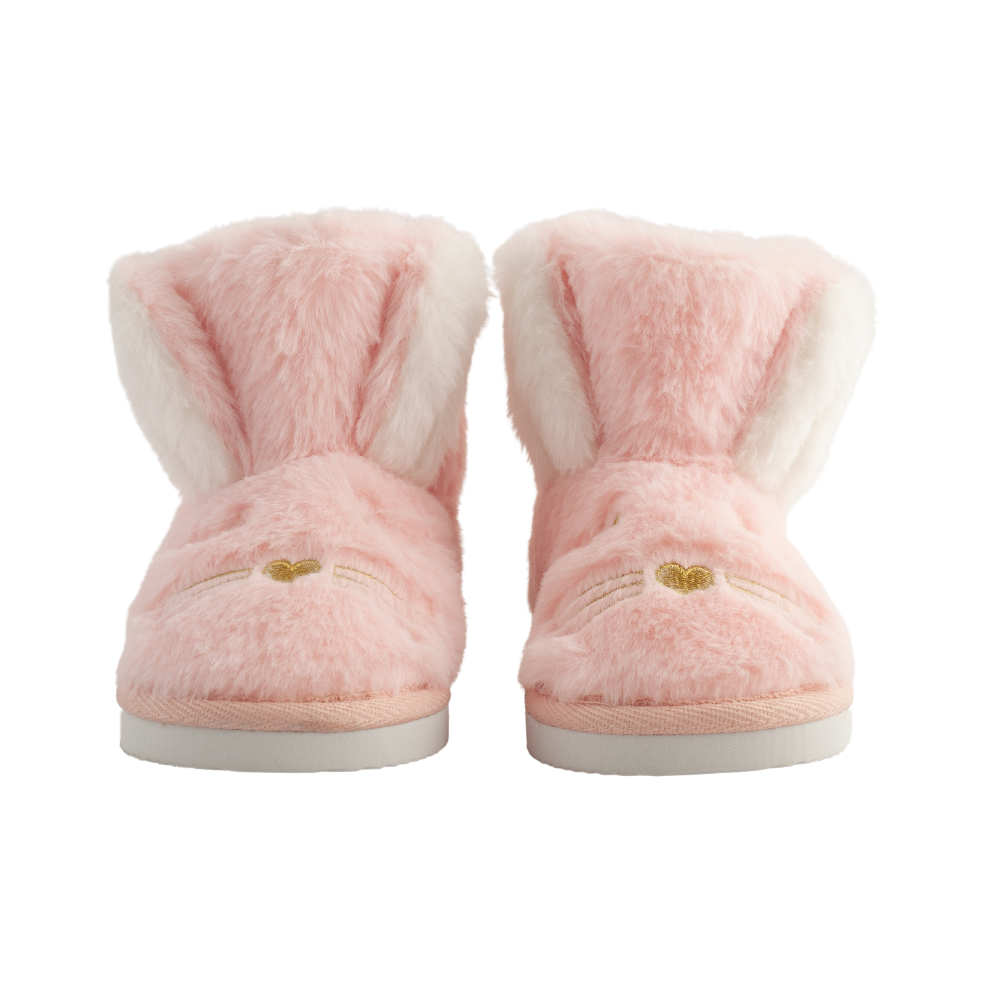 Novelty Slipper Boot - Pink Bunny Size 7-8